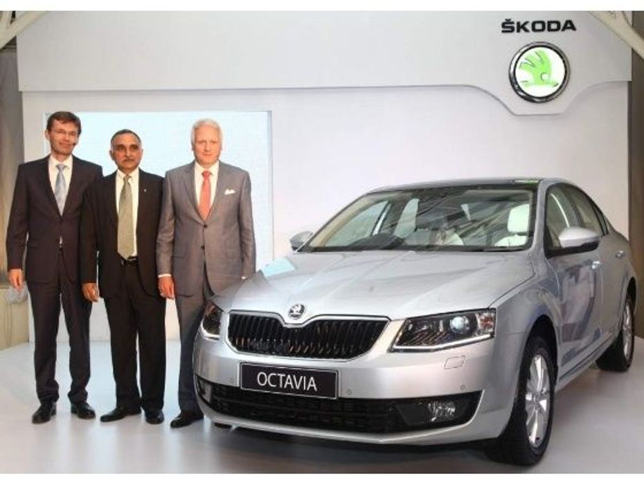 New Skoda Octavia Indian unveiling