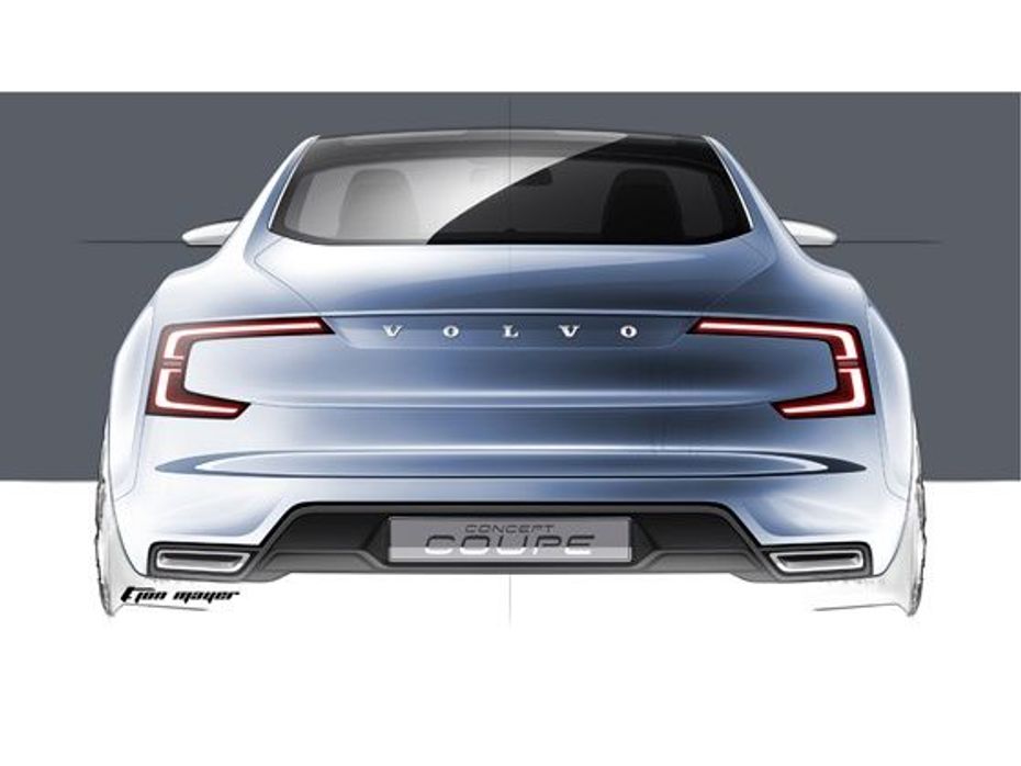 Volvo Concept Coupe sketch
