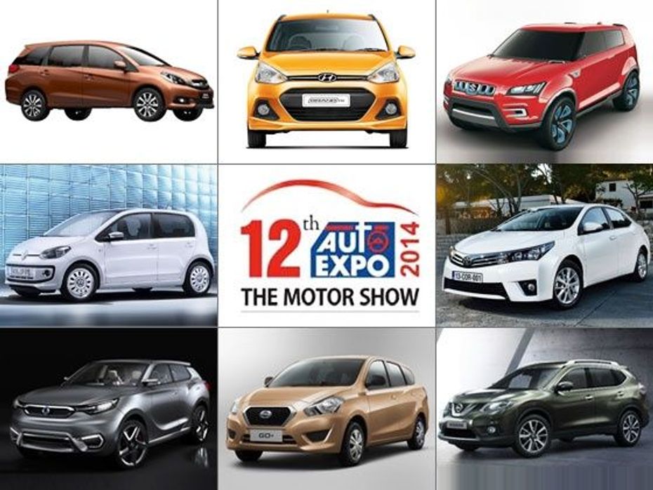 Cars coming to the 2014 Indian Auto Expo