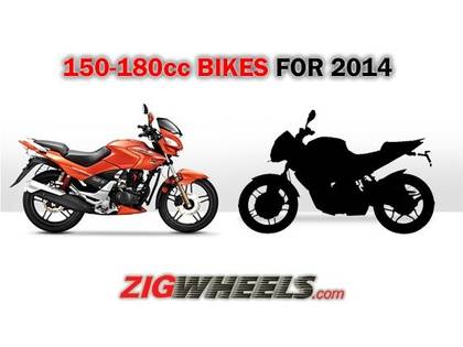 honda bikes 150cc to 180cc