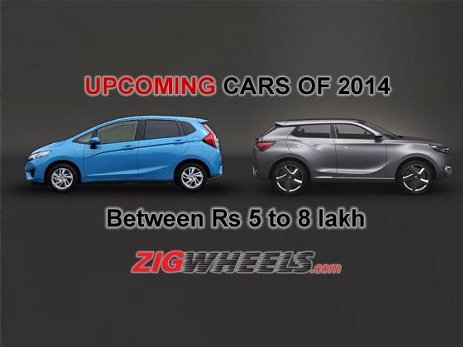 Upcoming Cars between 5-8 Lakh