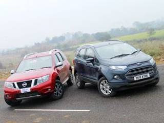 Ford EcoSport TDCi vs Nissan Terrano dCi 110 PS: Comparison