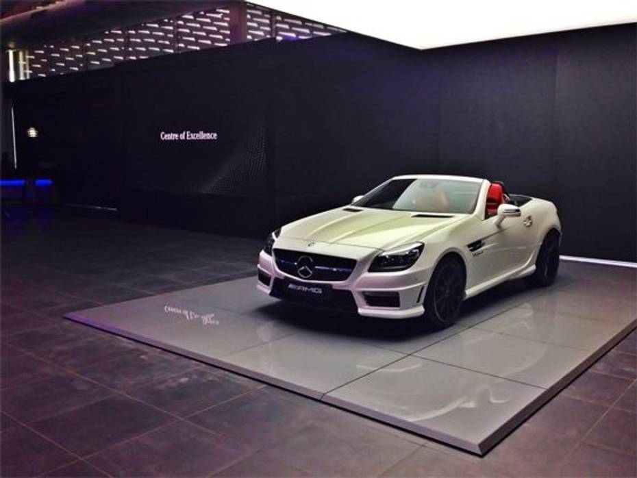 Mercedes SLK55 AMG at the Centre of Excellence