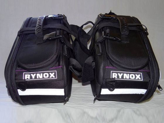 New Rynox Drystack Saddlebags  Stormproof Motorcycle Saddlebags