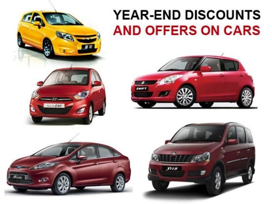 Year end discounts on 2013 car models