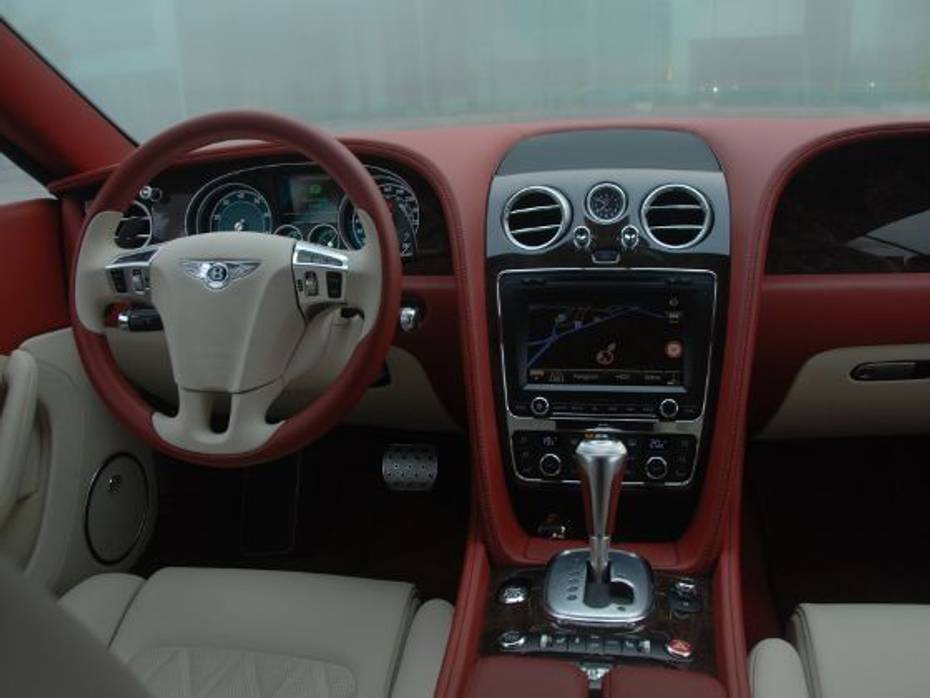 Bentley Continental GT Speed interior