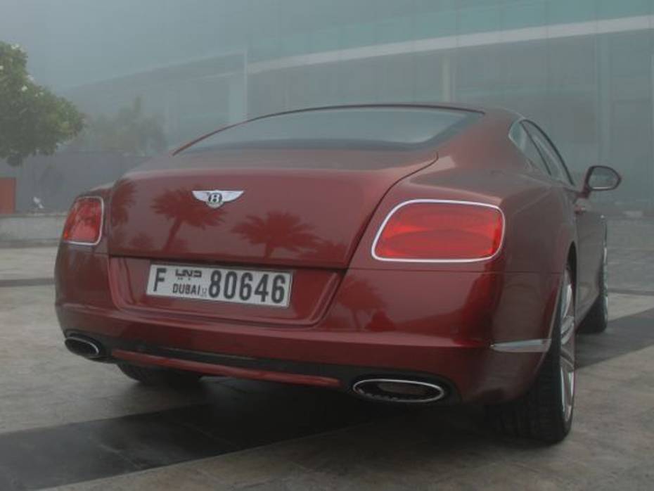 Bentley Continental GT Speed rear Bentley Continental GT Speed rear