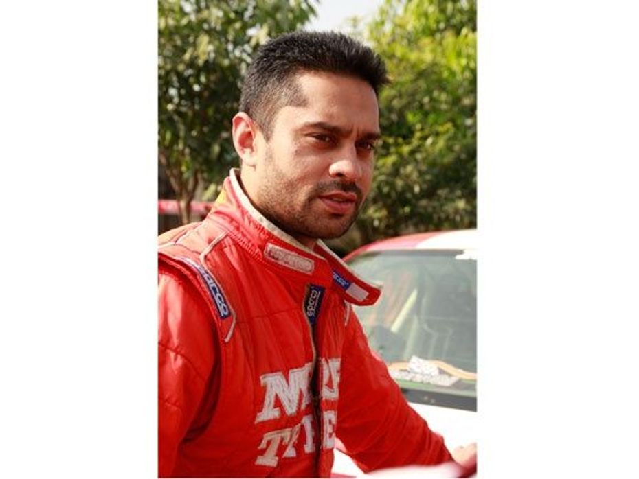 MRF driver Gaurav Gill