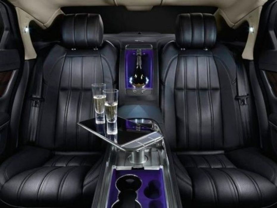 Jaguar XJ Ultimate rear seats