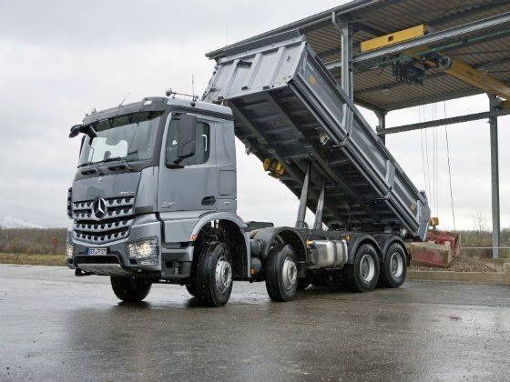 Mercedes-Benz launches Arocs range of trucks - ZigWheels