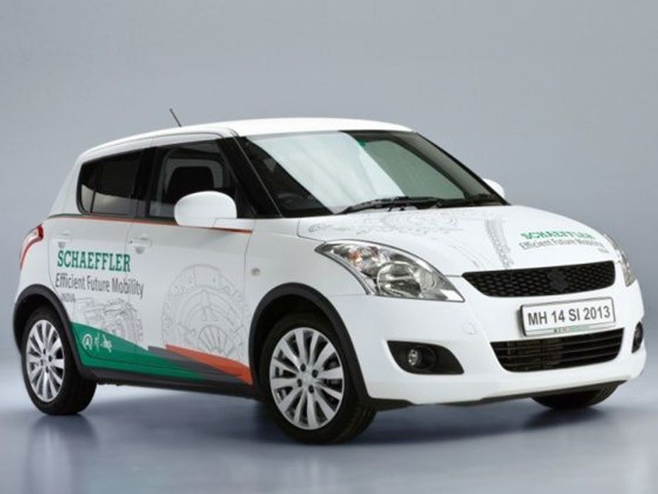 Schaeffler Efficient Future Mobility India vehicle