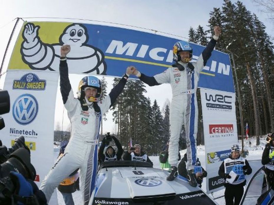 Sebastien Ogier wins 2013 Rally Sweden