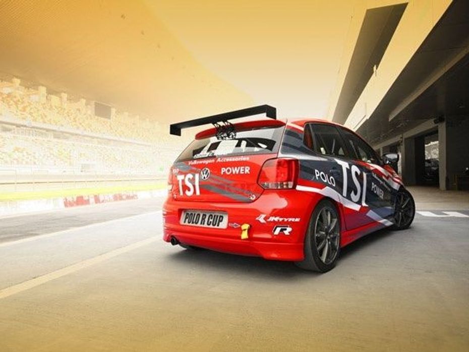 Volkswagen Polo R Cup race car