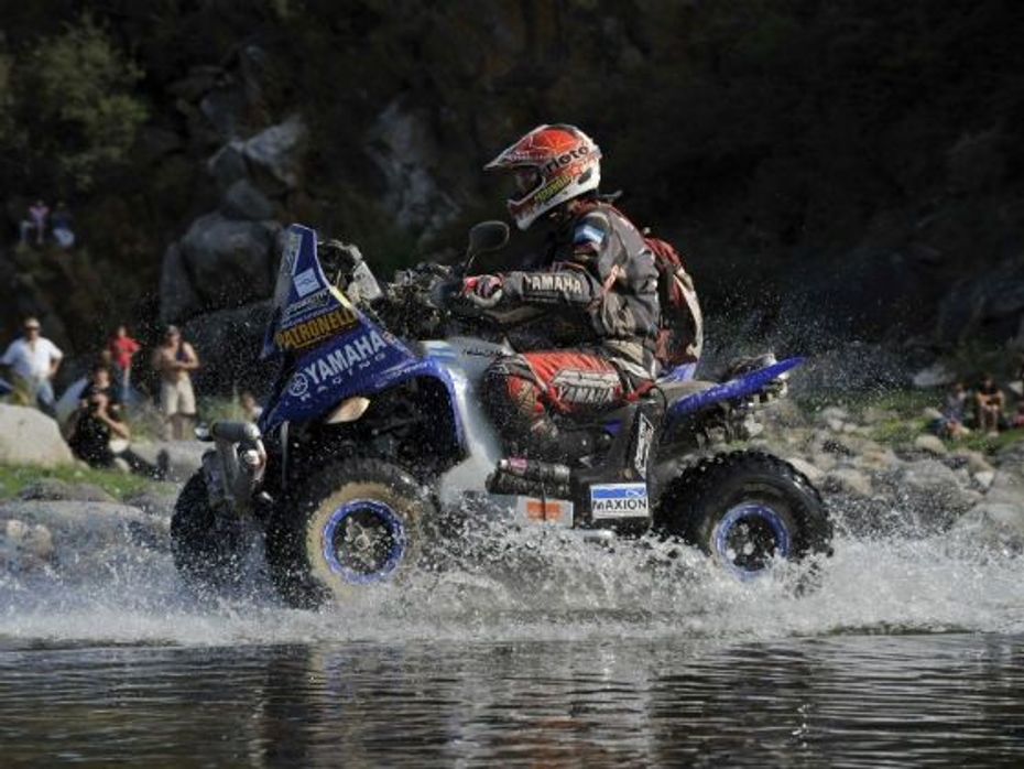 Marcos Patronelli, Winner of the 2013 Dakar Rally - Quad category