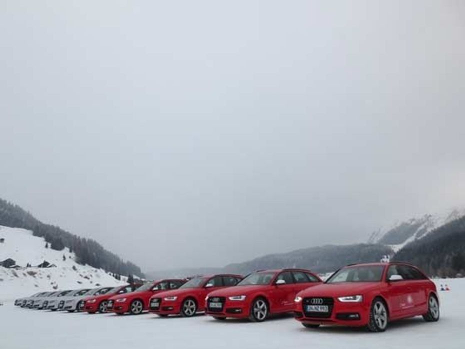 Audi Ice Driving Experience - RS4 Avant
