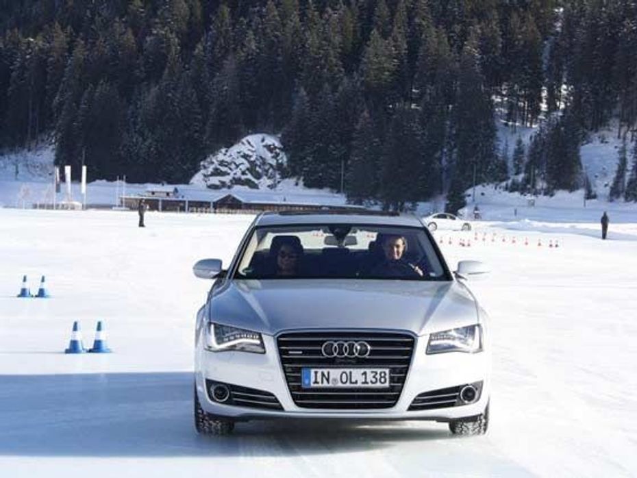 Audi Ice Driving Experience - A8L
