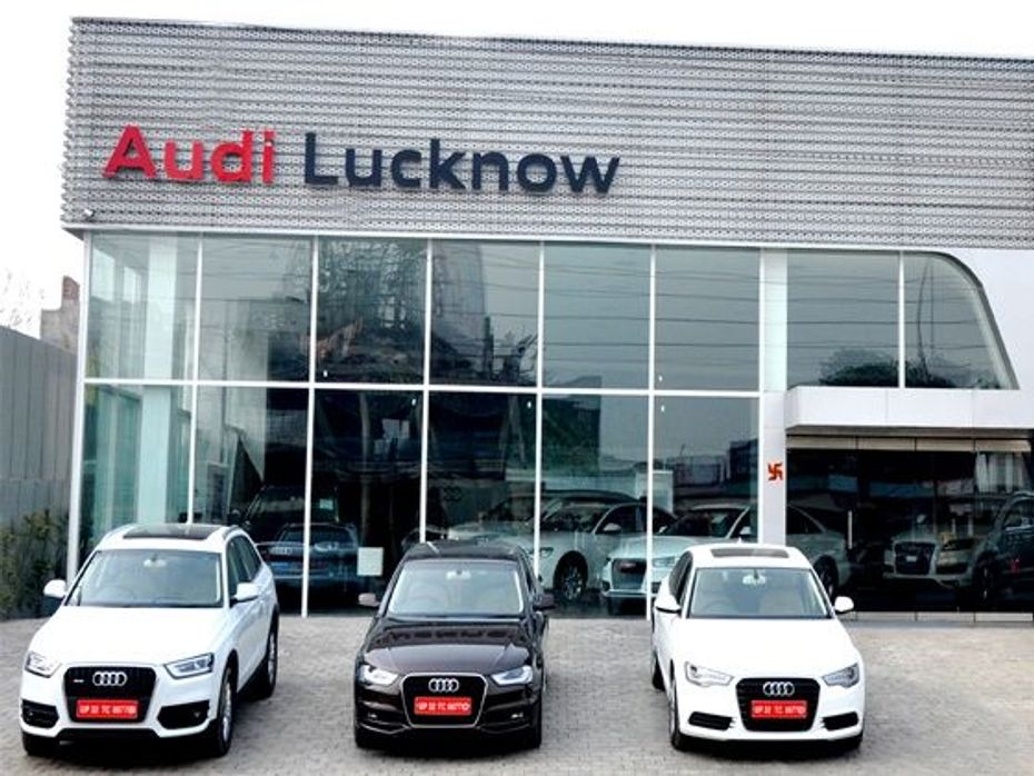 Audi Lucknow showroom