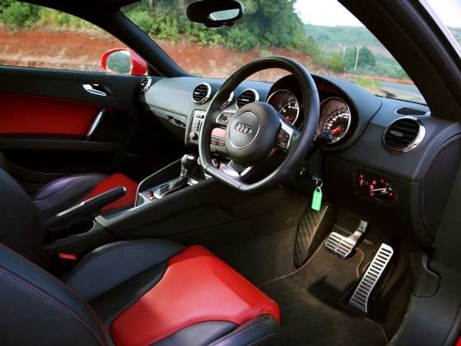 Audi TT Coupe interior cabin