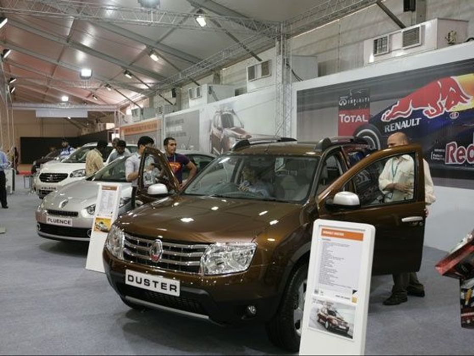 Renault stand at MIMS 2013
