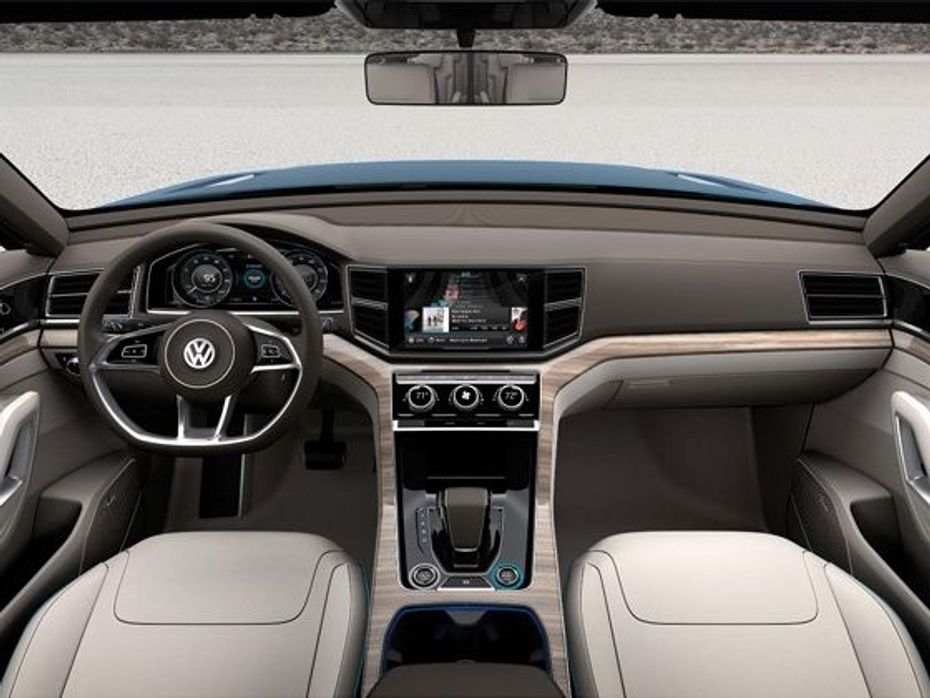Volkswagen CrossBlue concept interior