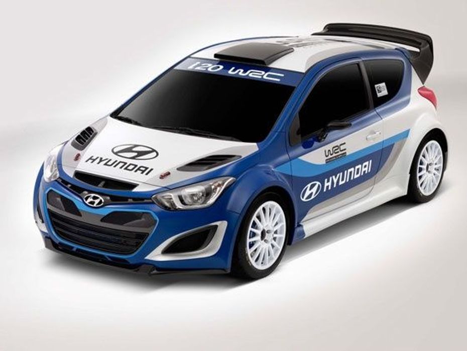 Hyundai WRC spec i20 model