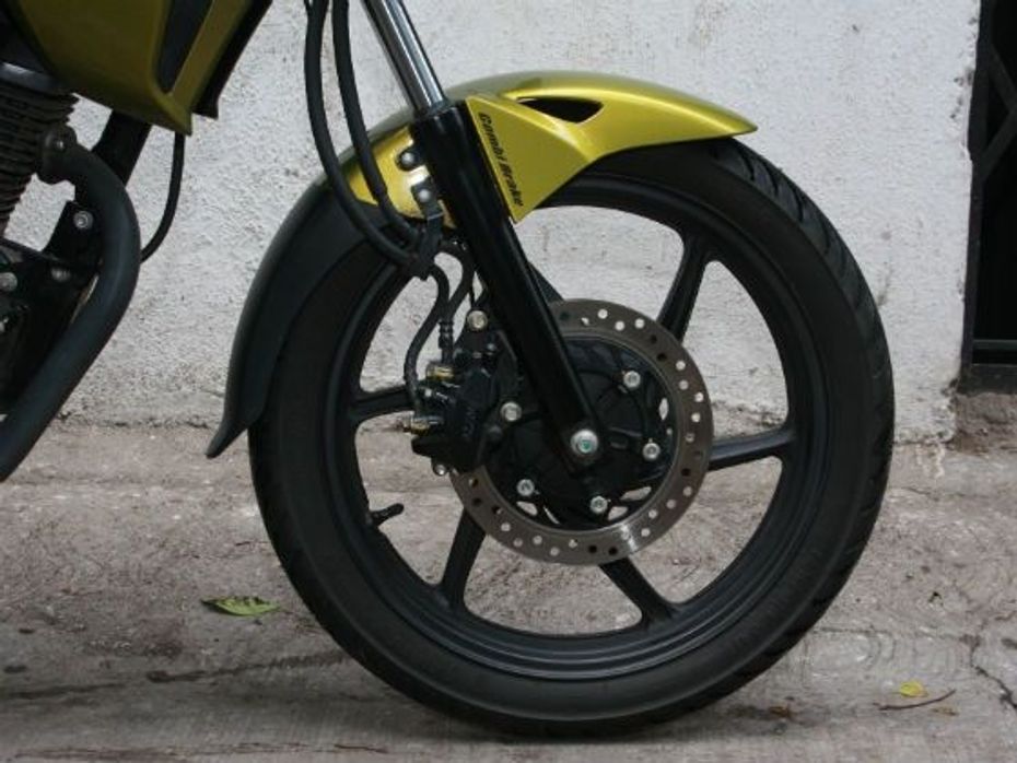 Honda CB Trigger Combi Brake System