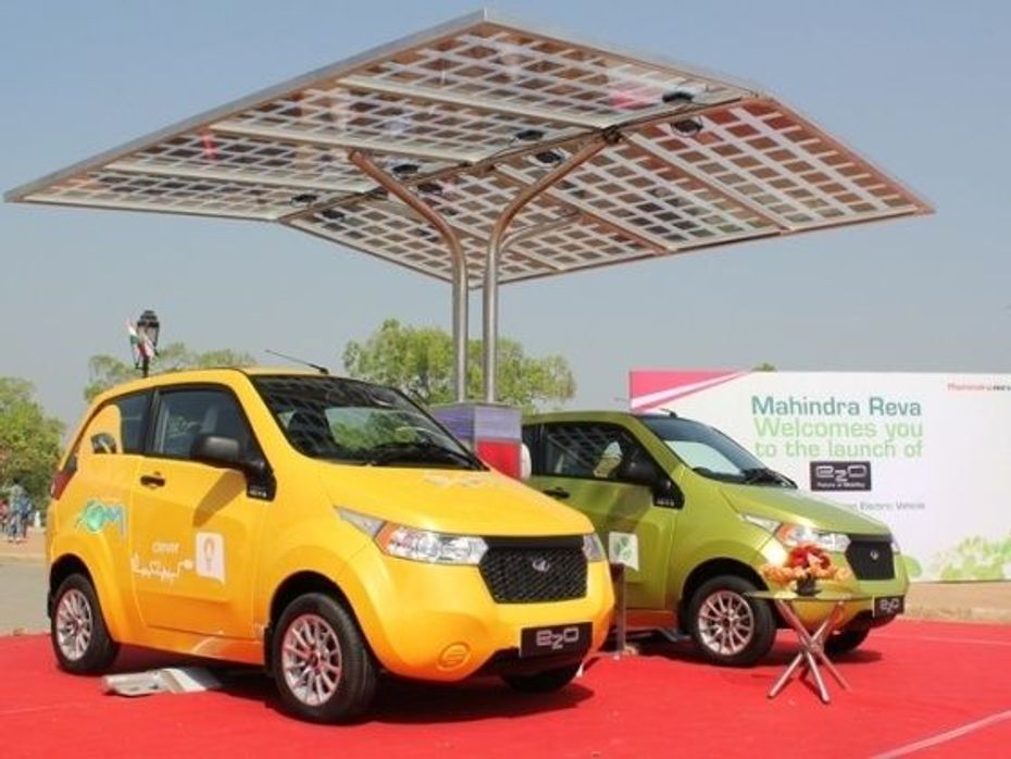 Mahindra e2O electric car