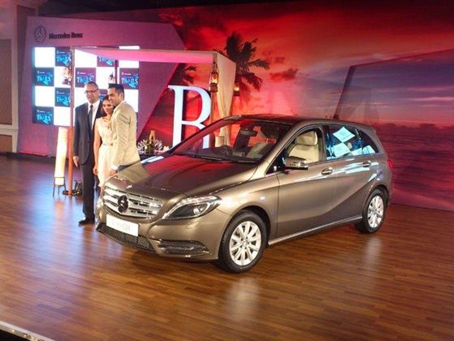 mercedes-benz b-class diesel launched