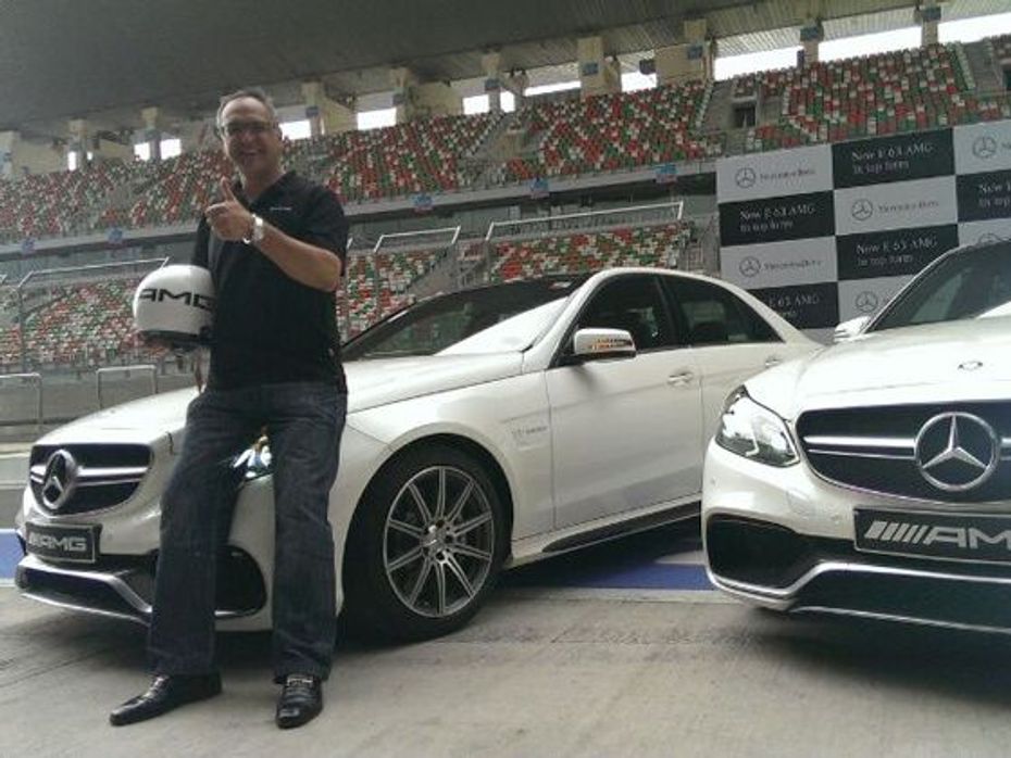 Mercedes-Benz E63 AMG launch at BIC