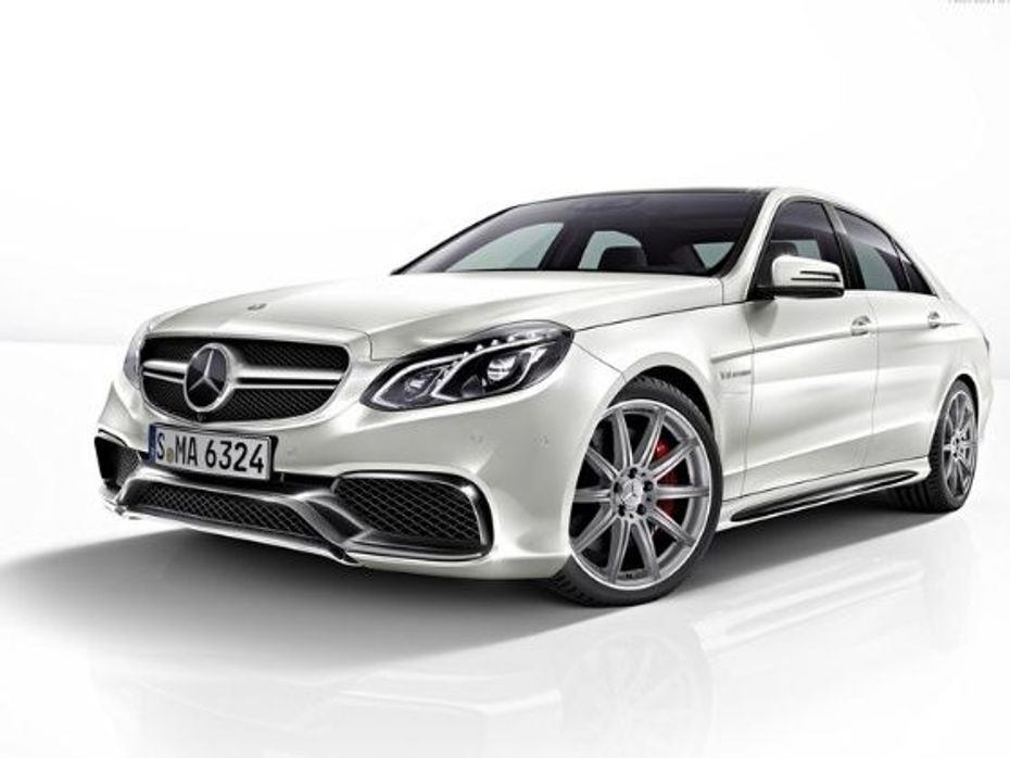 Mercedes-Benz E 63 AMG white