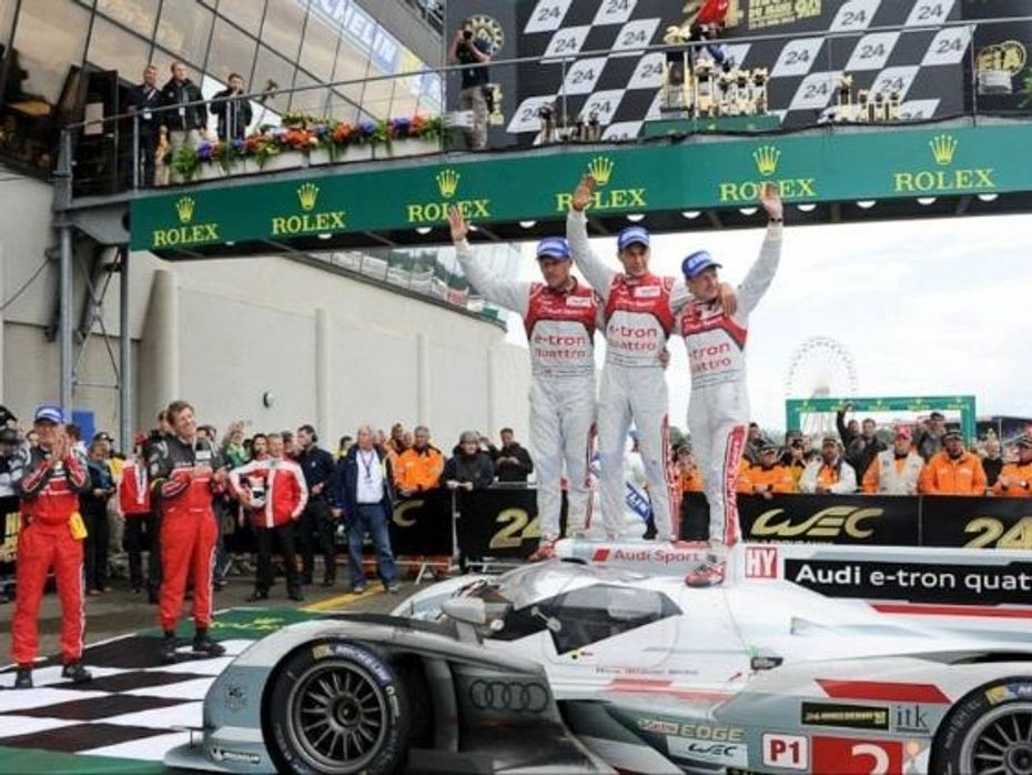 2013 24 Hours of Le Mans winning team, Audi