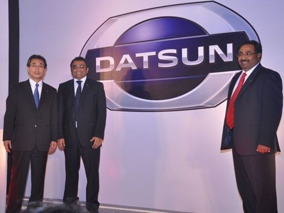 Datsun brand logo unveiling