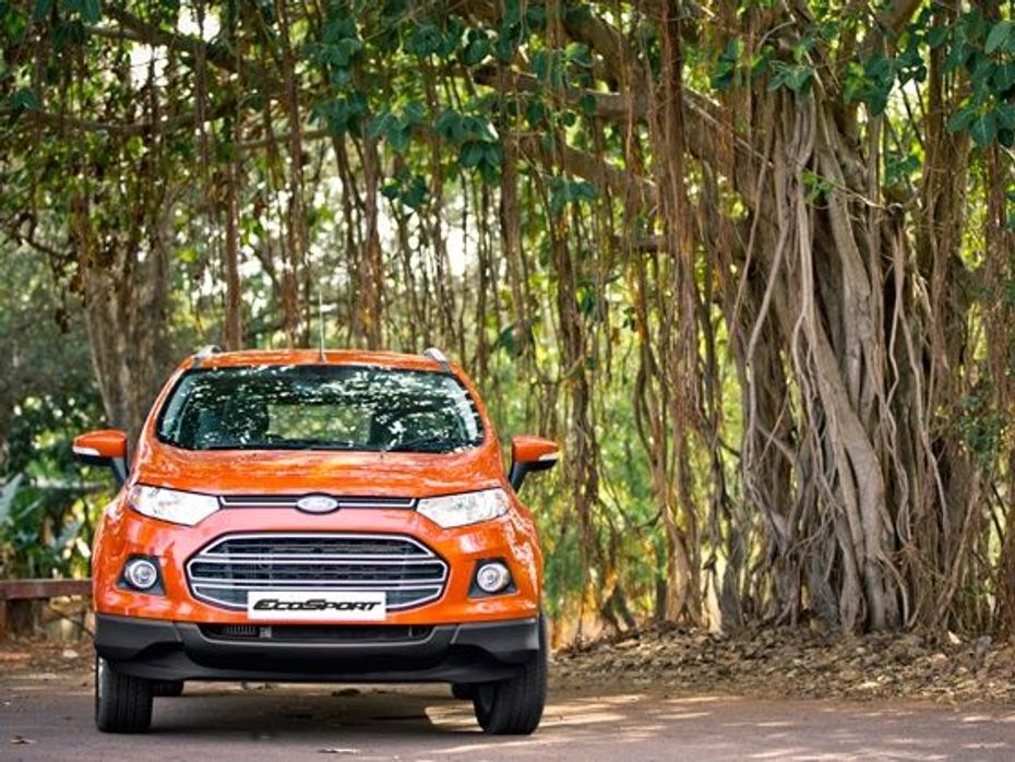 Ford EcoSport front profile
