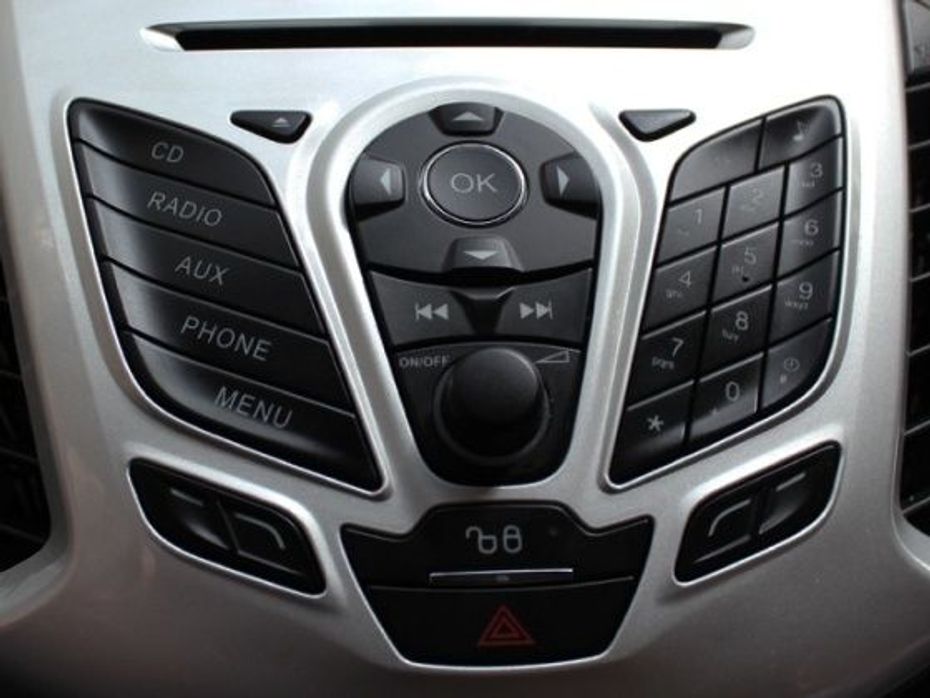 Ford EcoSport infotainment system