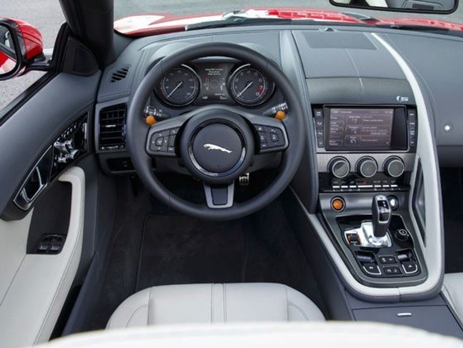 Jaguar F-Type driver seat