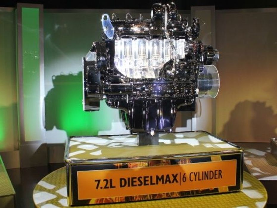 JCB 7.2 litre dieselmax engine