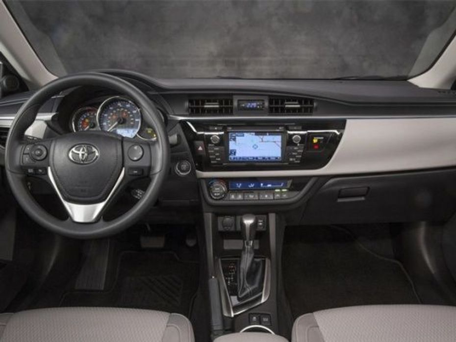 New Toyota Corolla interior