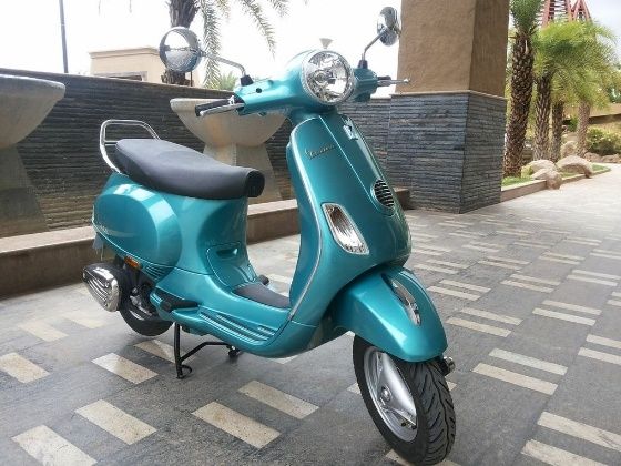 Vespa VX in new blue shade Vespa VX in new blue shade