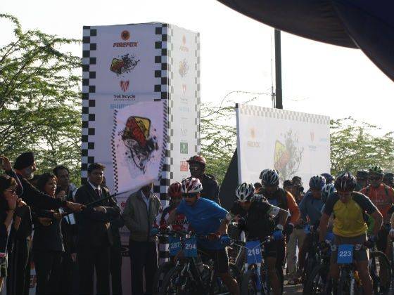 Firefox organises Firestorm mountain bike race in Delhi ZigWheels