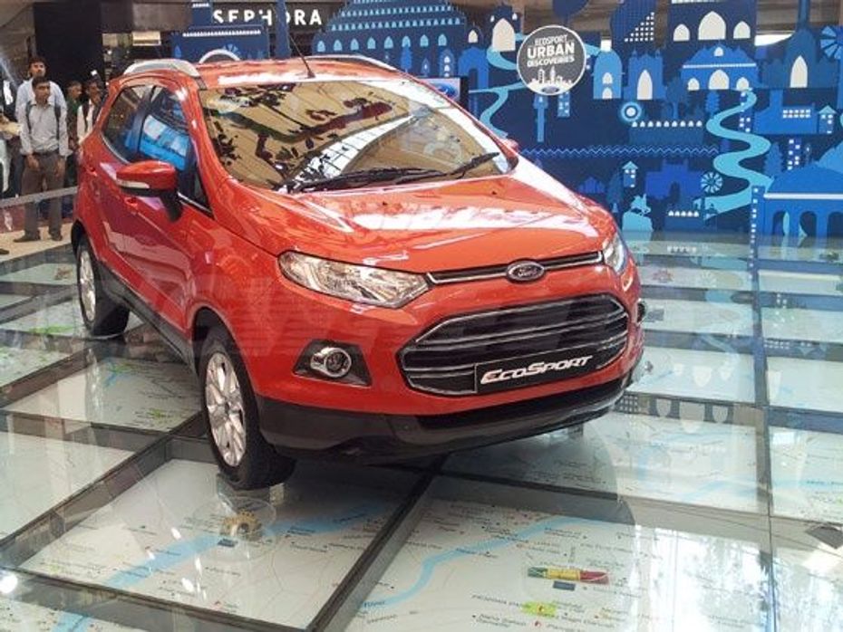 Ford EcoSport unveiled in India