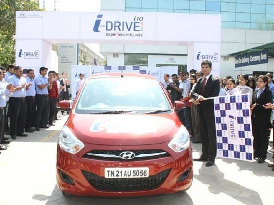 Hyundai i-Drive India flag off
