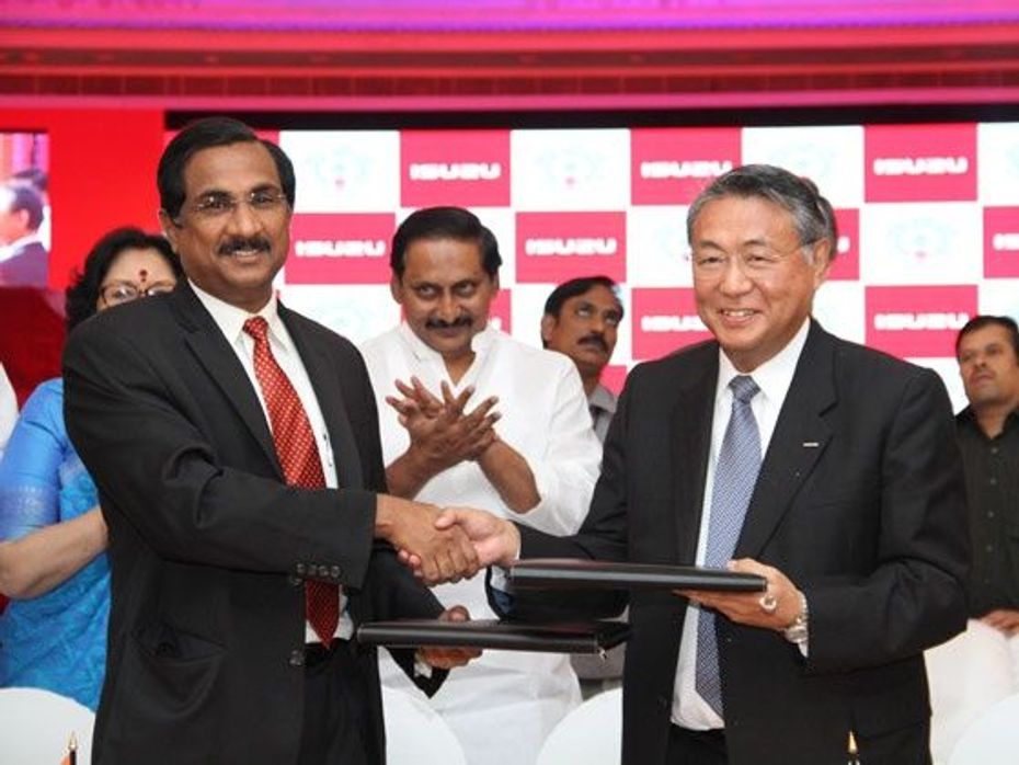 Isuzu signs MoU for start of LCV operations in India