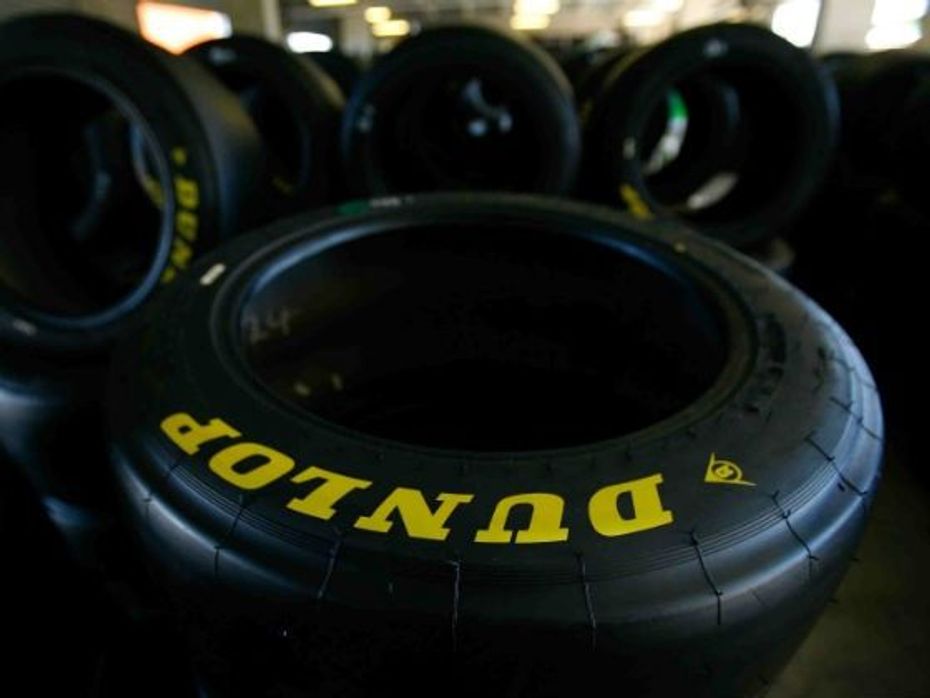 Dunlop racing tyres