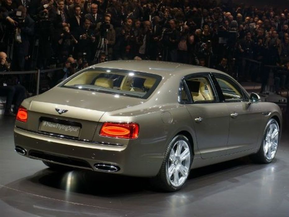 Rear end of the Flying Spur