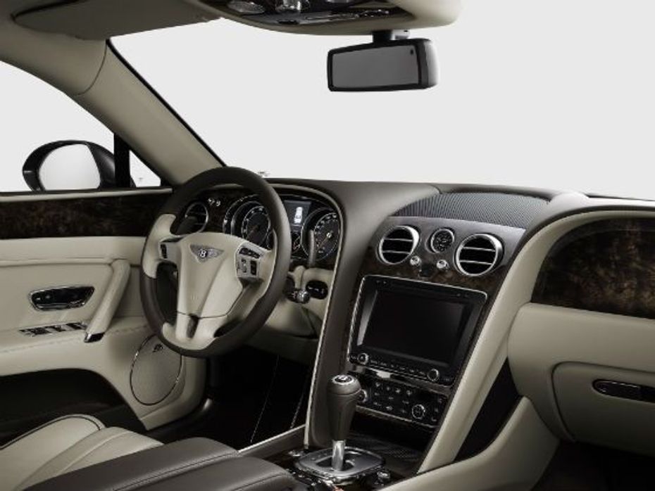 Revised interiors of the new Flying Spur