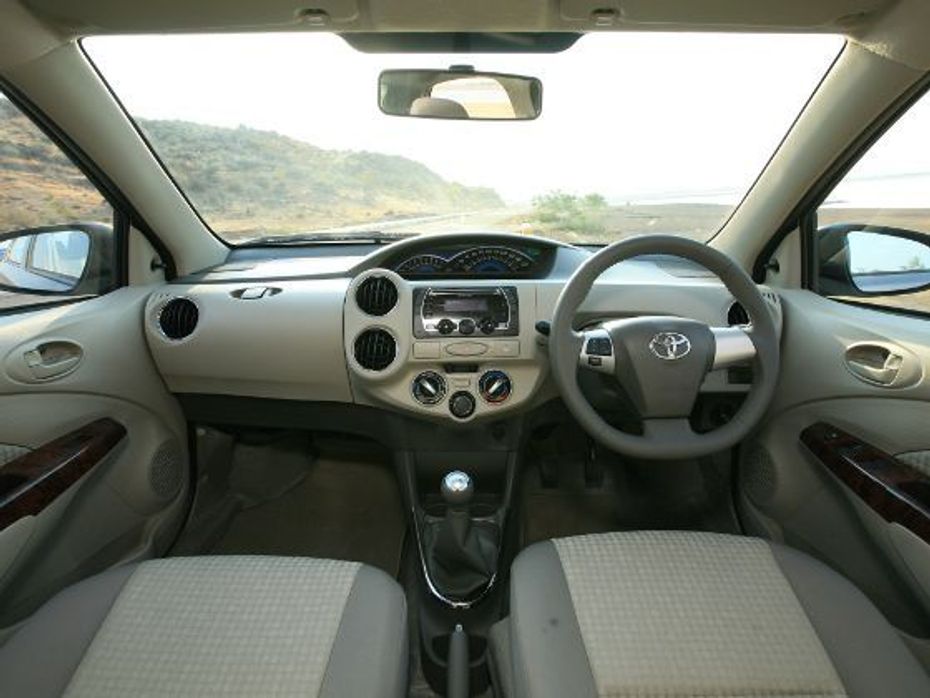 New Toyota Etios and Liva interior