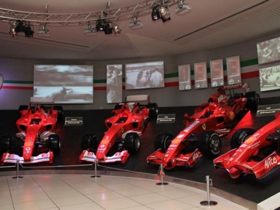 Ferrari Formula One cars