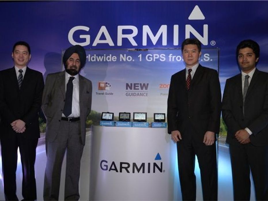 Garmin GPS device launch