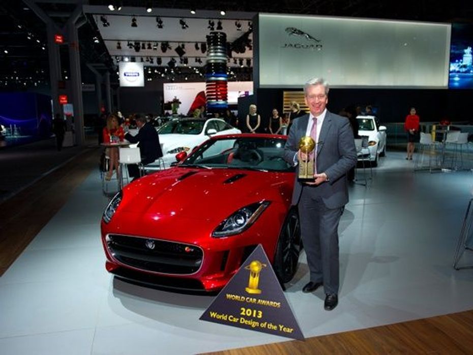 Jaguar F-Type wins 2013 World Car Design of the Year