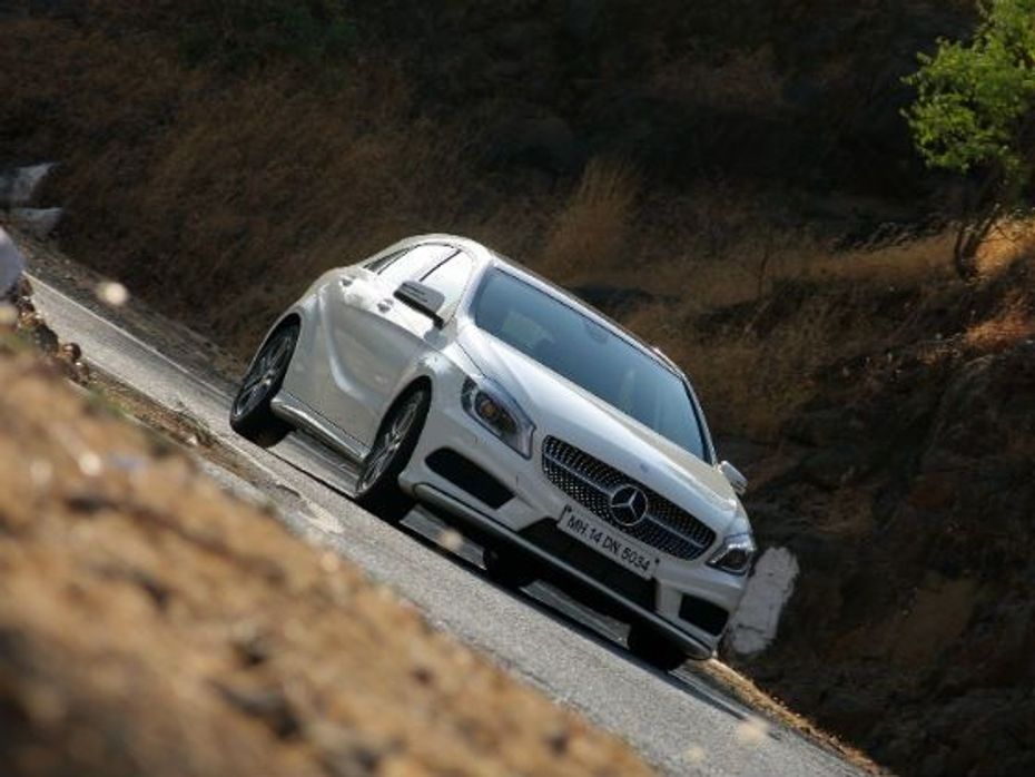 Mercedes-Benz A-Class in action
